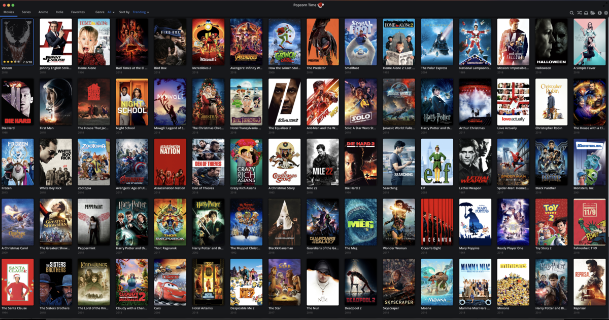 Which popcorn time should i download video